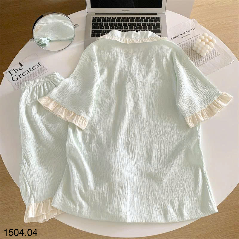 26HA1504.04 - BỘ PIZAMA VIỀN BÈO