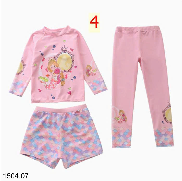 26HA1504.07 - SET BƠI DÀI TAY 3 CHI TIẾT BÉ GÁI