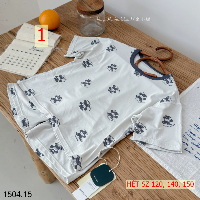 26HA1504.15 - BỘ XUẤT HÀN NHÀ YASER CHO BÉ