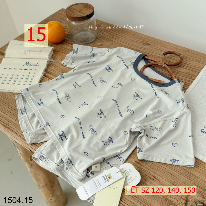26HA1504.15 - BỘ XUẤT HÀN NHÀ YASER CHO BÉ