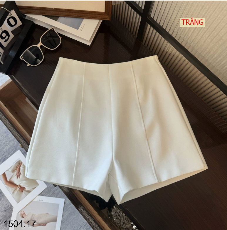 26HA1504.17 - QUẦN SHORT CẠP CAO ANNA