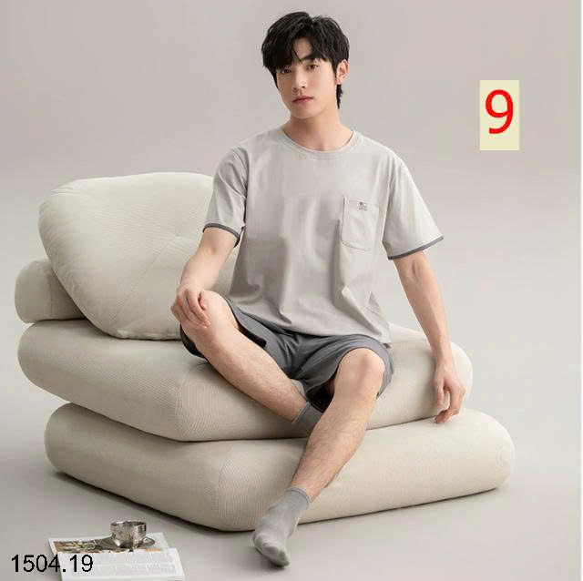 26HA1504.19 - BỘ MẶC NHÀ COTTON NAM