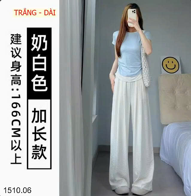 26HA1510.06 - QUẦN NỮ ỐNG XUÔNG