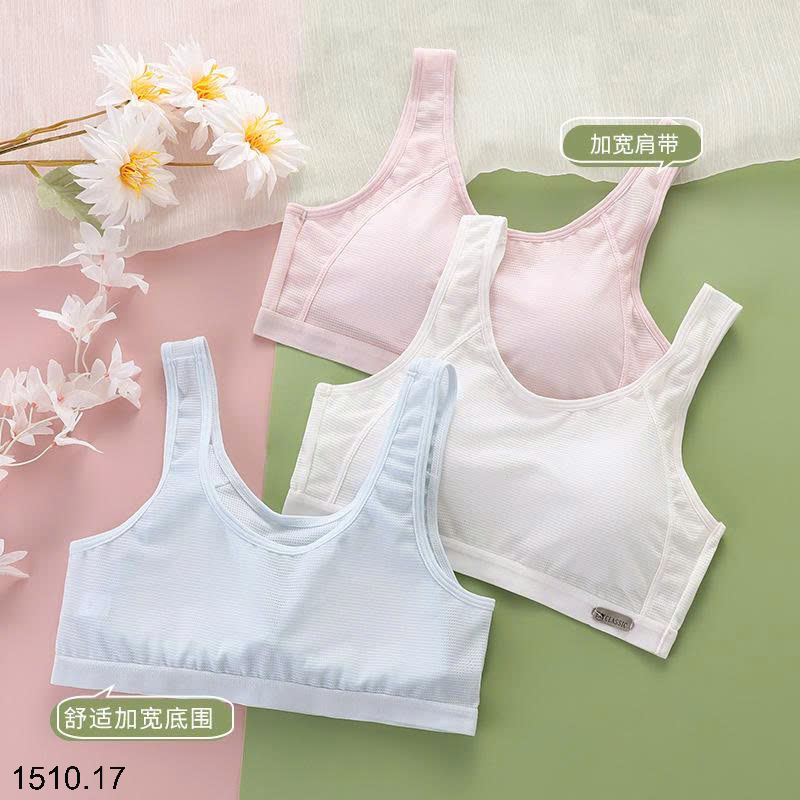 26HA1510.17 - SET 3 ÁO BRA CHO BÉ GÁI LỚN