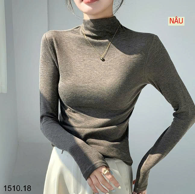 26HA1510.18 - ÁO THUN GIỮ NHIỆT CAO CỔ NỮ