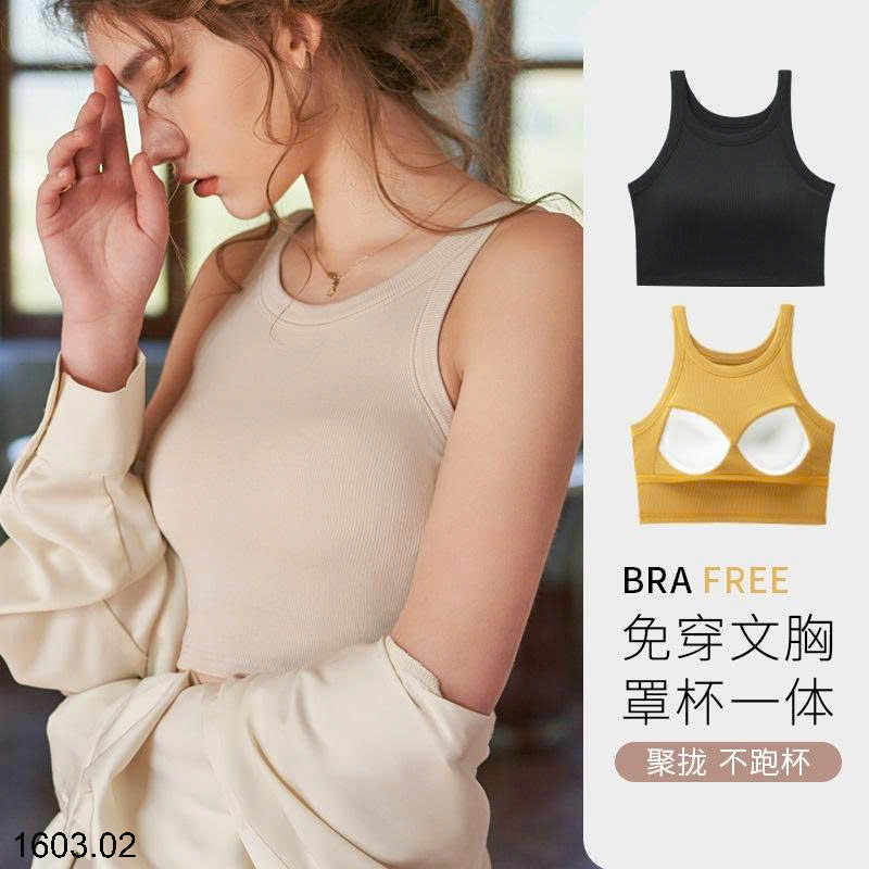 26HA1603.02 - ÁO 2 DÂY CROPTOP CHO NỮ