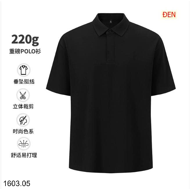 26HA1603.05 - ÁO POLO NAM THỜI THƯỢNG
