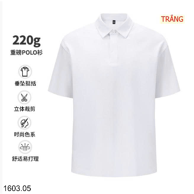 26HA1603.05 - ÁO POLO NAM THỜI THƯỢNG