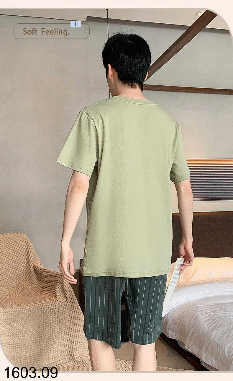 26HA1603.09 - BỘ NAM CỘC TAY MẶC NHÀ