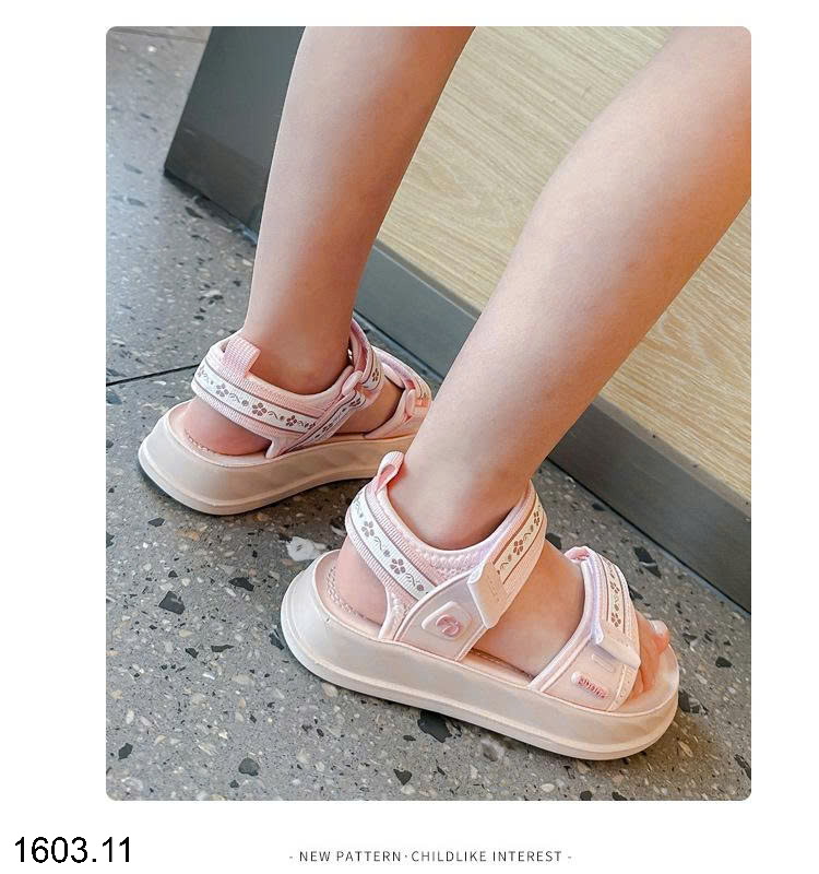 26HA1603.11 - SANDAL CHỐNG TRƠN TRƯỢT CHO BÉ GÁI