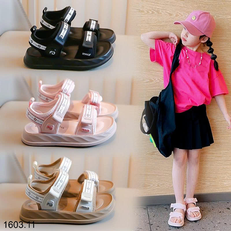 26HA1603.11 - SANDAL CHỐNG TRƠN TRƯỢT CHO BÉ GÁI