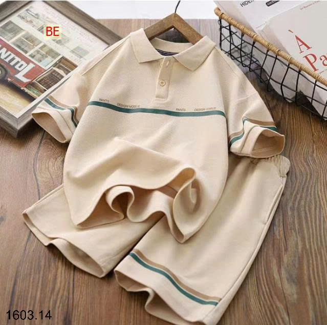 26HA1603.14 - BỘ POLO SIZE ĐẠI BÉ TRAI