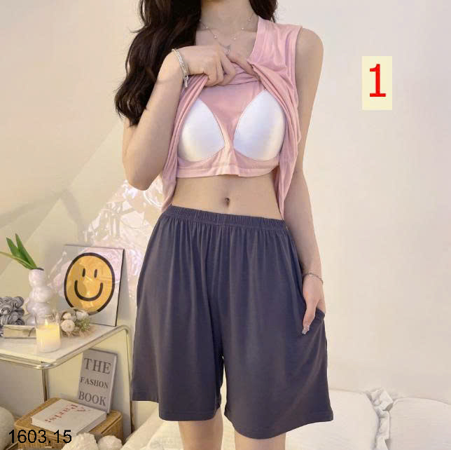 26HA1603.15 - BỘ BA LỖ MODAL KÈM BRA