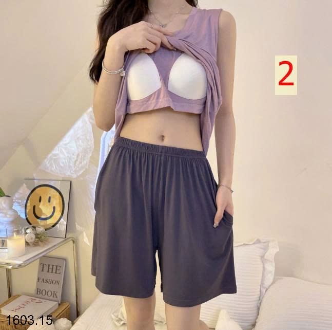 26HA1603.15 - BỘ BA LỖ MODAL KÈM BRA