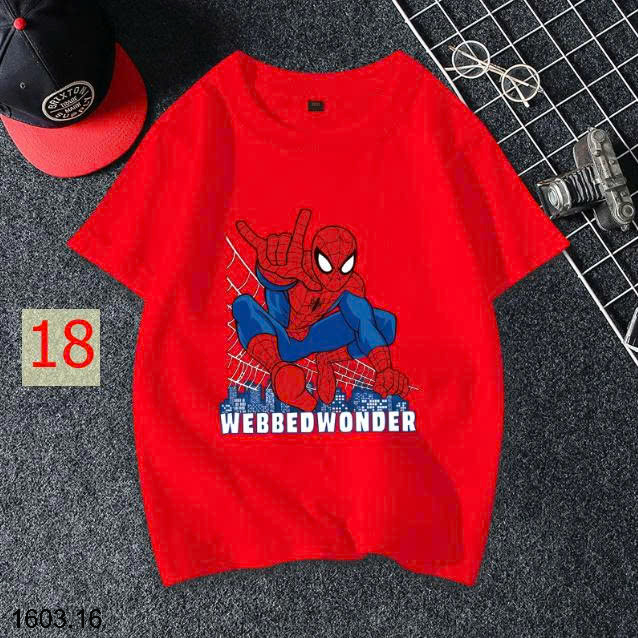 26HA1603.16 - SET 2 ÁO SIÊU NHÂN NHỆN BÉ TRAI