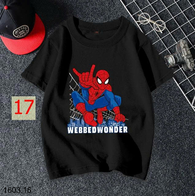 26HA1603.16 - SET 2 ÁO SIÊU NHÂN NHỆN BÉ TRAI