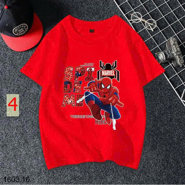 26HA1603.16 - SET 2 ÁO SIÊU NHÂN NHỆN BÉ TRAI