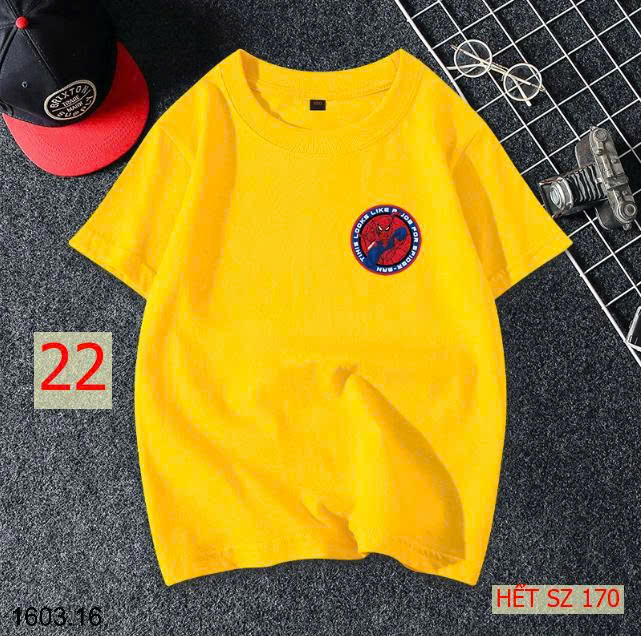 26HA1603.16 - SET 2 ÁO SIÊU NHÂN NHỆN BÉ TRAI