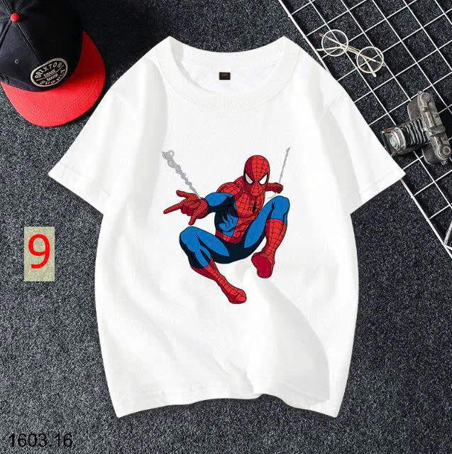 26HA1603.16 - SET 2 ÁO SIÊU NHÂN NHỆN BÉ TRAI