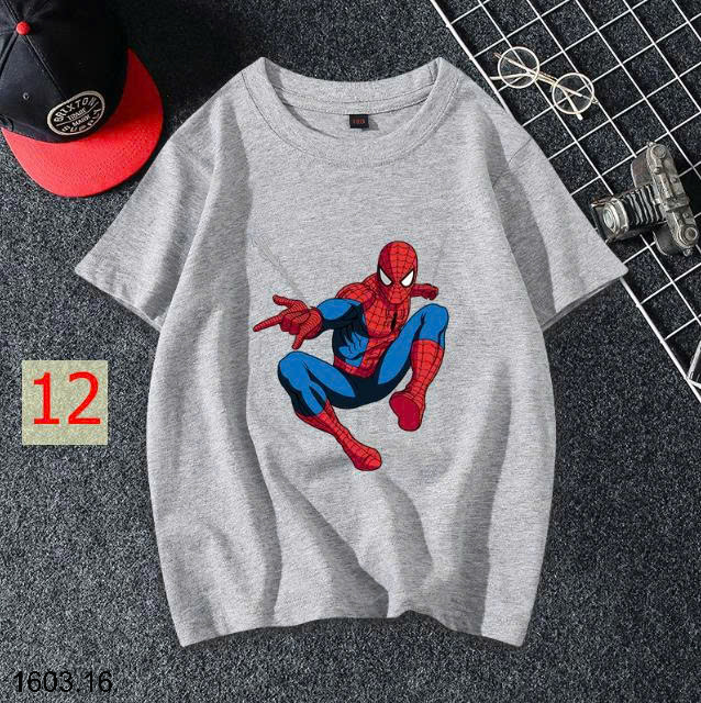 26HA1603.16 - SET 2 ÁO SIÊU NHÂN NHỆN BÉ TRAI