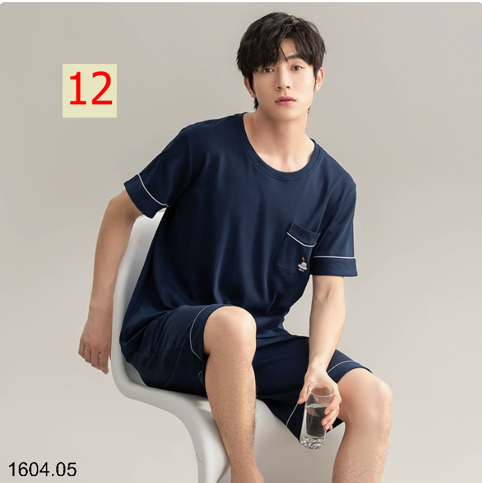 26HA1604.05 - BỘ MẶC NHÀ COTTON NAM