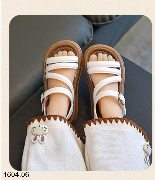 26HA1604.06 - SANDAL DÂY CHỐNG NƯỚC BÉ GÁI