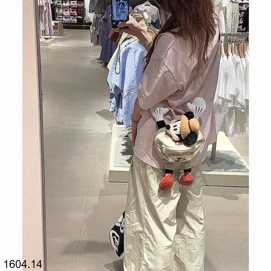 26HA1604.14 - TÚI ĐEO CHÉO MICKEY SIÊU DỄ THƯƠNG