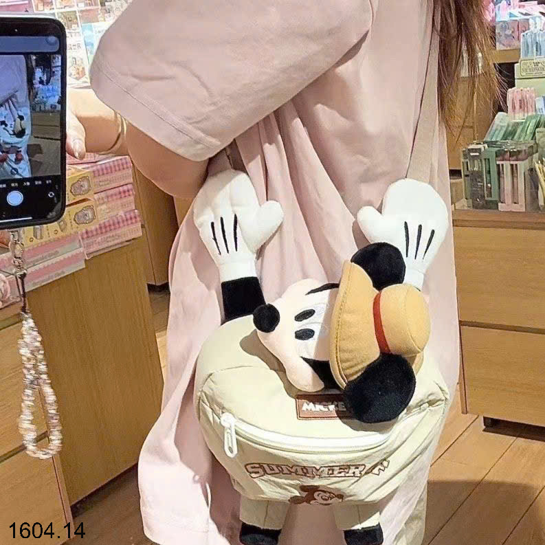26HA1604.14 - TÚI ĐEO CHÉO MICKEY SIÊU DỄ THƯƠNG
