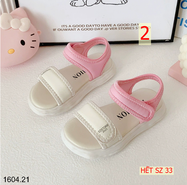 26HA1604.21 - SANDAL THỂ THAO ĐẾ MỀN CHO BÉ