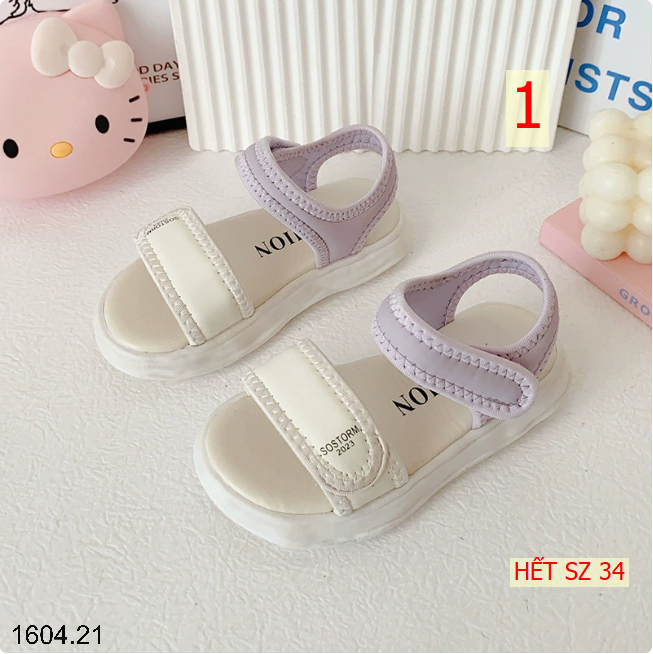26HA1604.21 - SANDAL THỂ THAO ĐẾ MỀN CHO BÉ