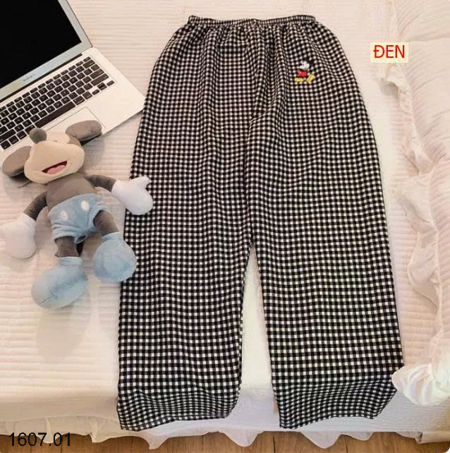 26HA1607.01 - QUẦN DÀI KẺ MICKEY