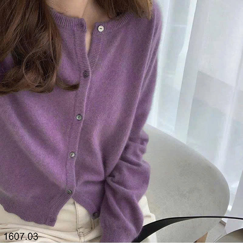 26HA1607.03 - ÁO LEN CARDIGAN NỮ