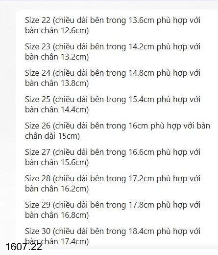 26HA1607.22 - GIÀY ALLO DUCK CHO BÉ