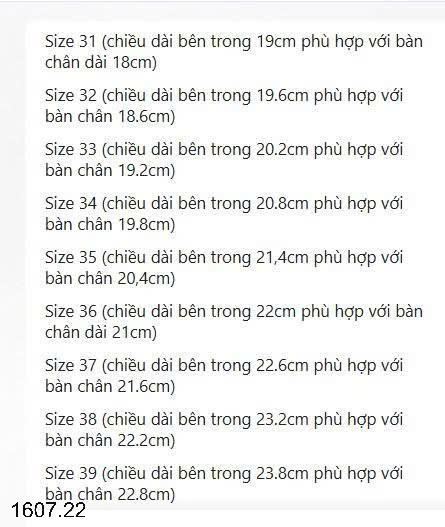 26HA1607.22 - GIÀY ALLO DUCK CHO BÉ