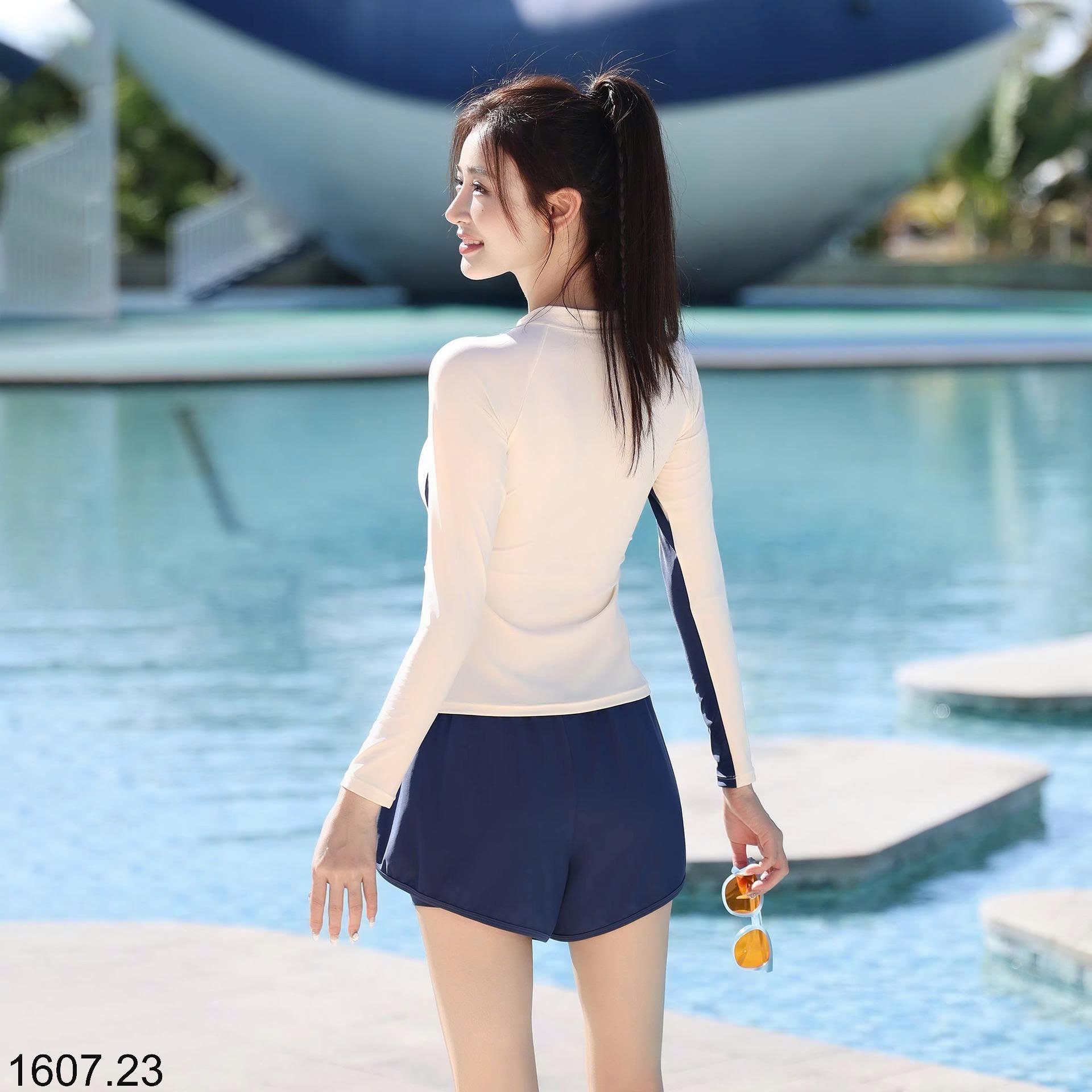 26HA1607.23 - BỘ BƠI NỮ DÀI TAY HÃNG YOUYOU