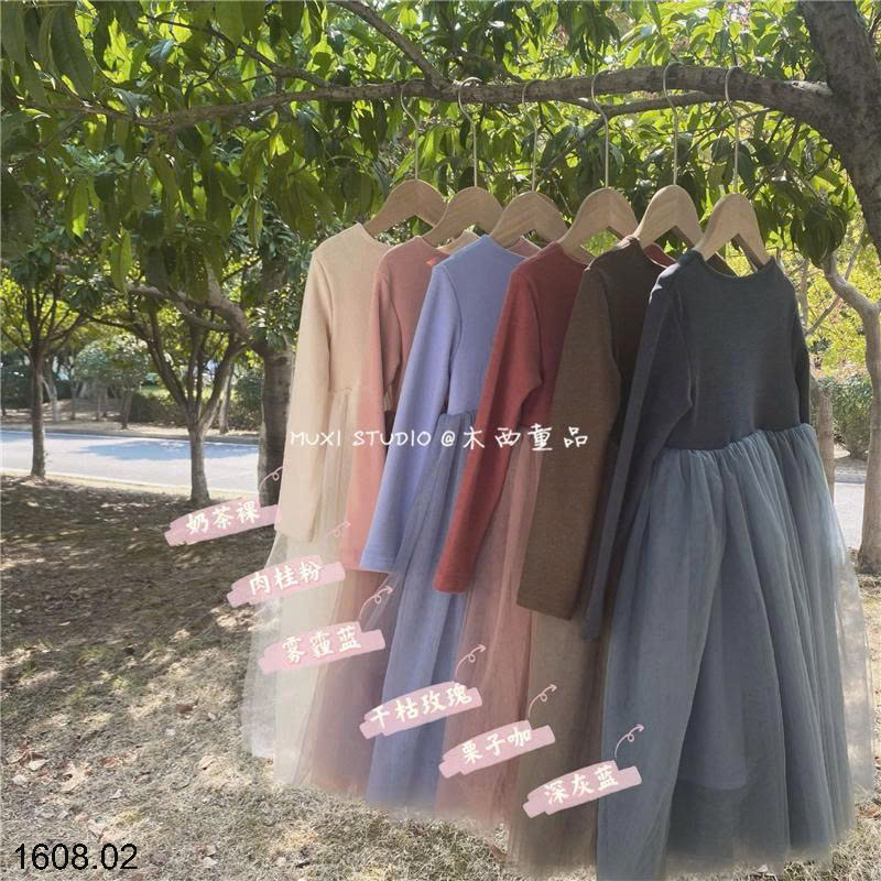 26HA1608.02 - VÁY THU ĐÔNG BÉ GÁI