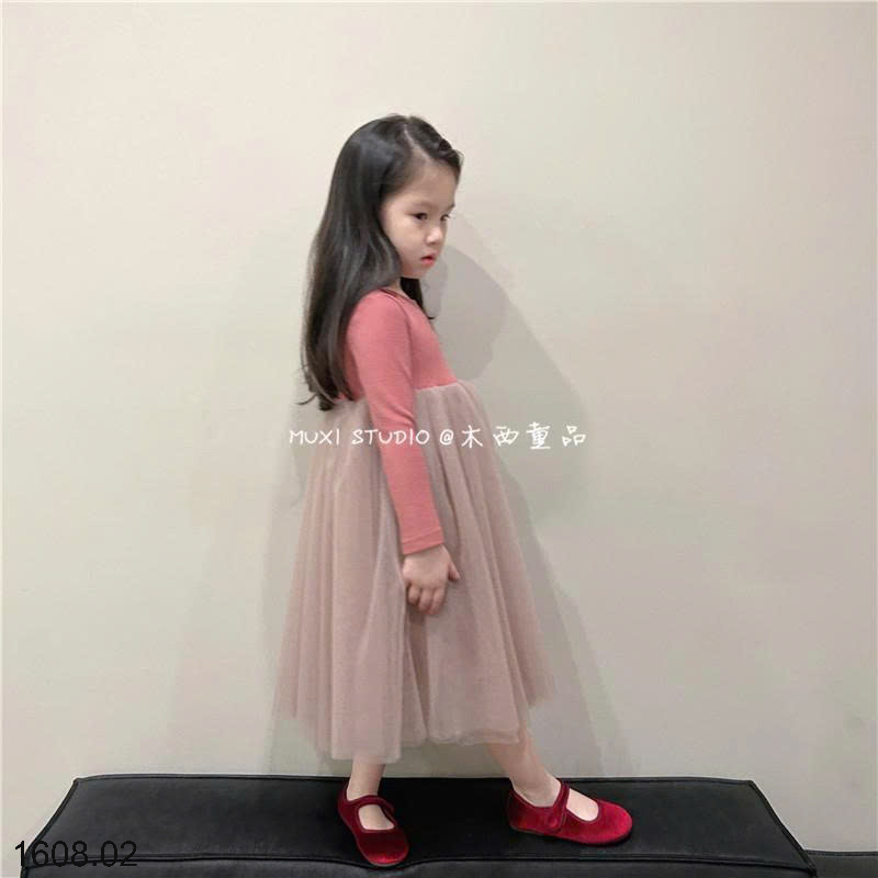 26HA1608.02 - VÁY THU ĐÔNG BÉ GÁI