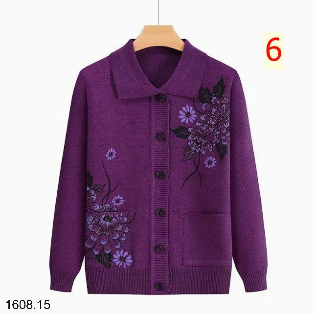 26HA1608.15 - ÁO CARDIGAN TRUNG NIÊN CHO BÀ