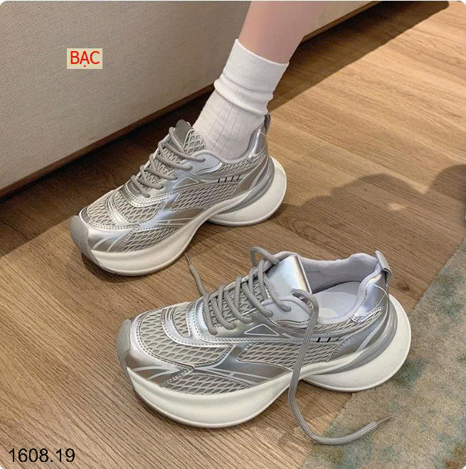 26HA1608.19 - GIÀY THỂ THAO ĐẾ DÀY CHO NỮ