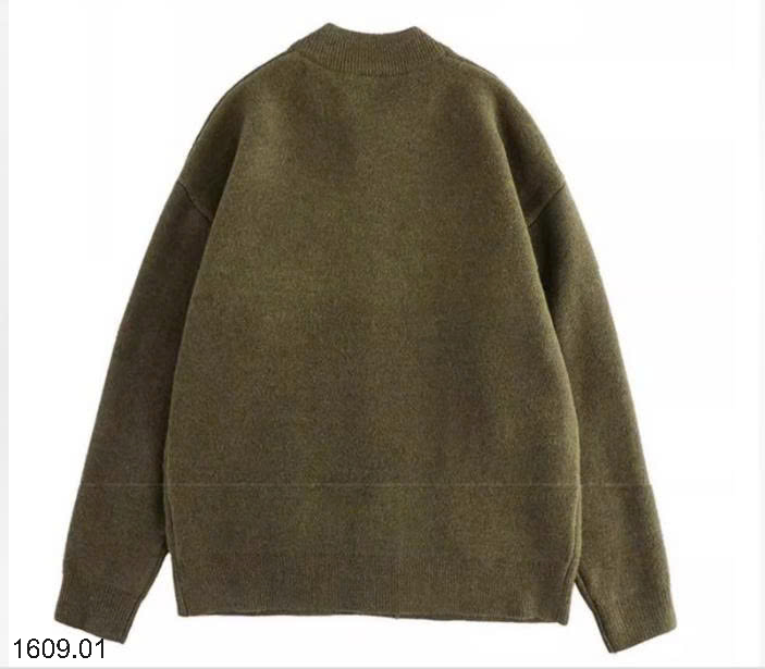 26HA1609.01 - ÁO LEN CARDIGAN NAM 2 TÚI HÔNG