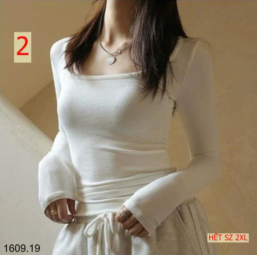 26HA1609.19 - ÁO THUN TĂM CỔ VUÔNG CHO NỮ