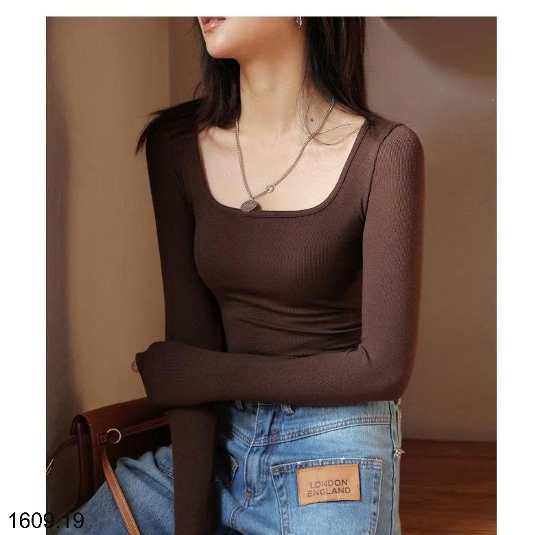 26HA1609.19 - ÁO THUN TĂM CỔ VUÔNG CHO NỮ