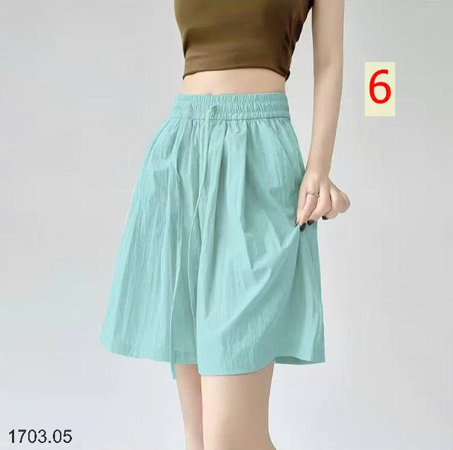 26HA1703.05 - QUẦN SHORT ỐNG RỘNG ICE SILK