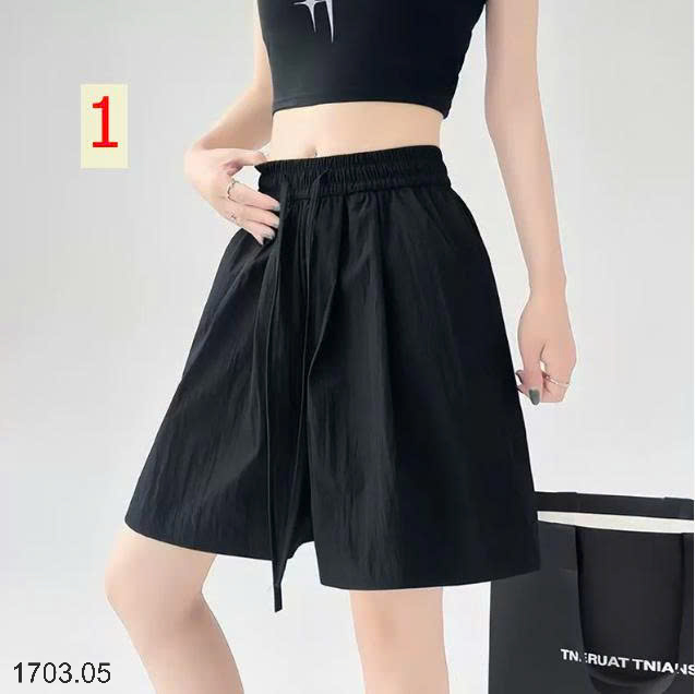 26HA1703.05 - QUẦN SHORT ỐNG RỘNG ICE SILK