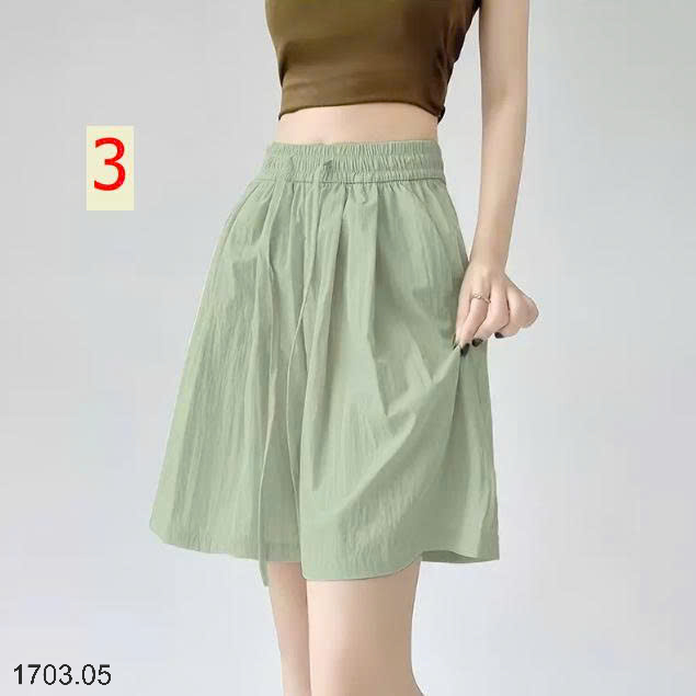 26HA1703.05 - QUẦN SHORT ỐNG RỘNG ICE SILK