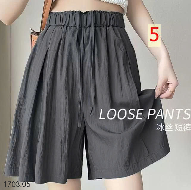 26HA1703.05 - QUẦN SHORT ỐNG RỘNG ICE SILK