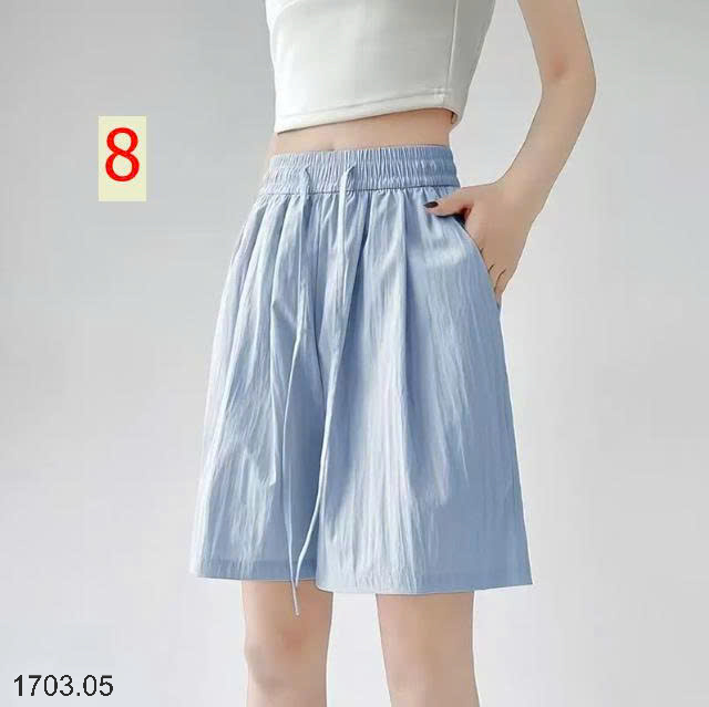 26HA1703.05 - QUẦN SHORT ỐNG RỘNG ICE SILK