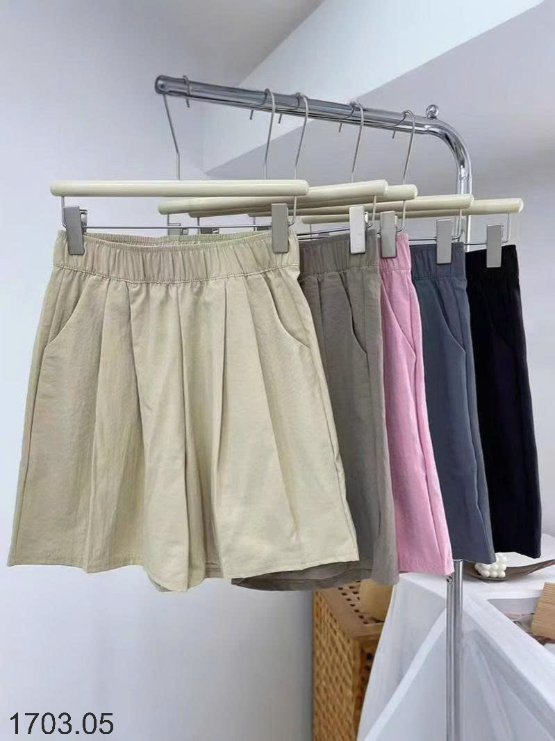 26HA1703.05 - QUẦN SHORT ỐNG RỘNG ICE SILK