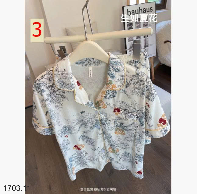 26HA1703.11 - BỘ PIZAMA MẶC NHÀ NỮ