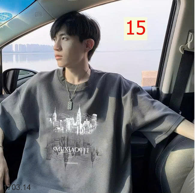 26HA1703.14 - ÁO PHÔNG COTTON NAM